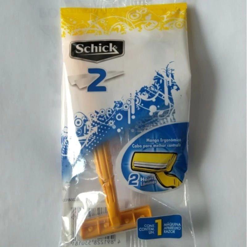 ❄️Fugō Beauty❄️[Kuning] Schick Razor Kuning ~ Schick Pencukur Bulu Kunis / Jenggot Premium