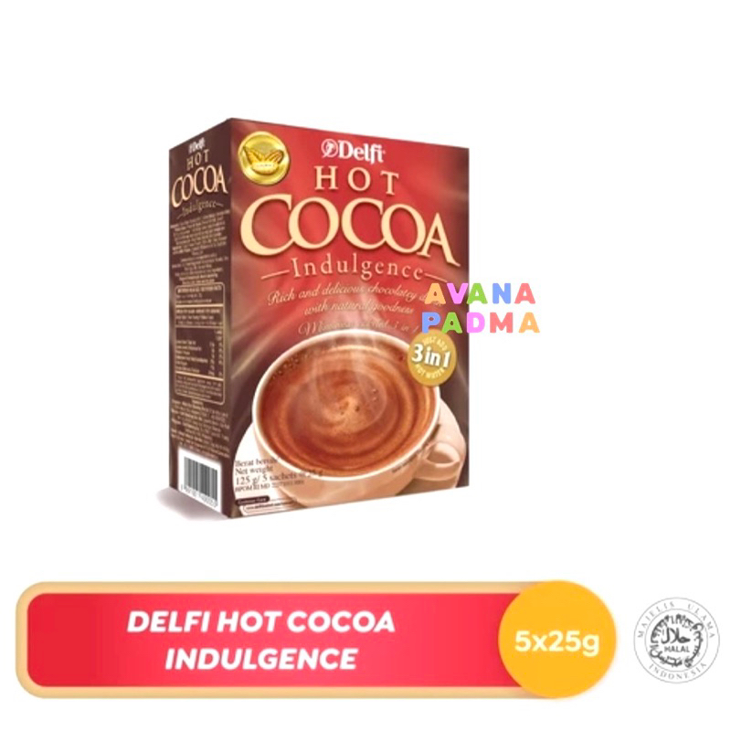 

Delfi Hot Cocoa Indulgence (1 Box/5 Sachet) (125g)