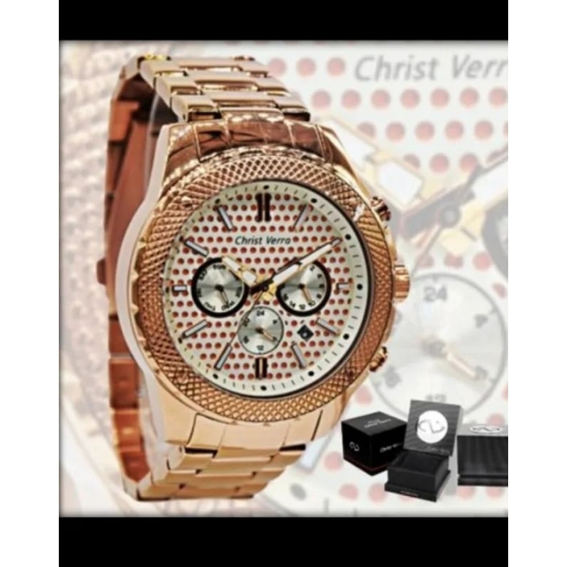 jam tangan Christ verra 71060g-15