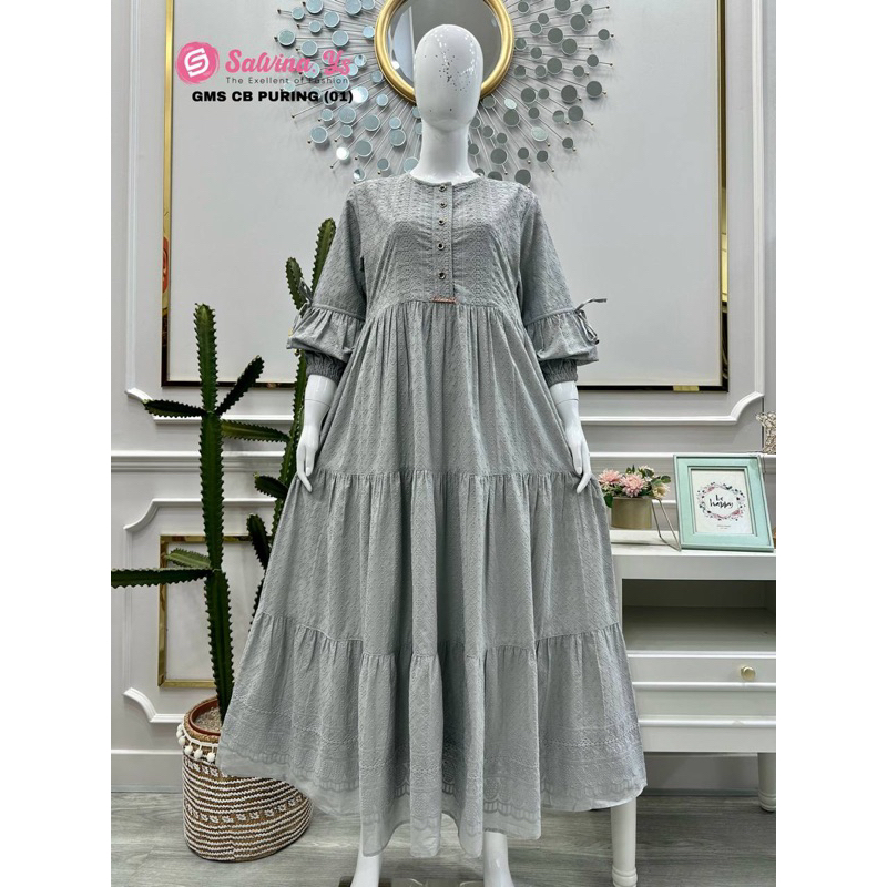 GAMIS KATUN BORDIR SALViNA YS2