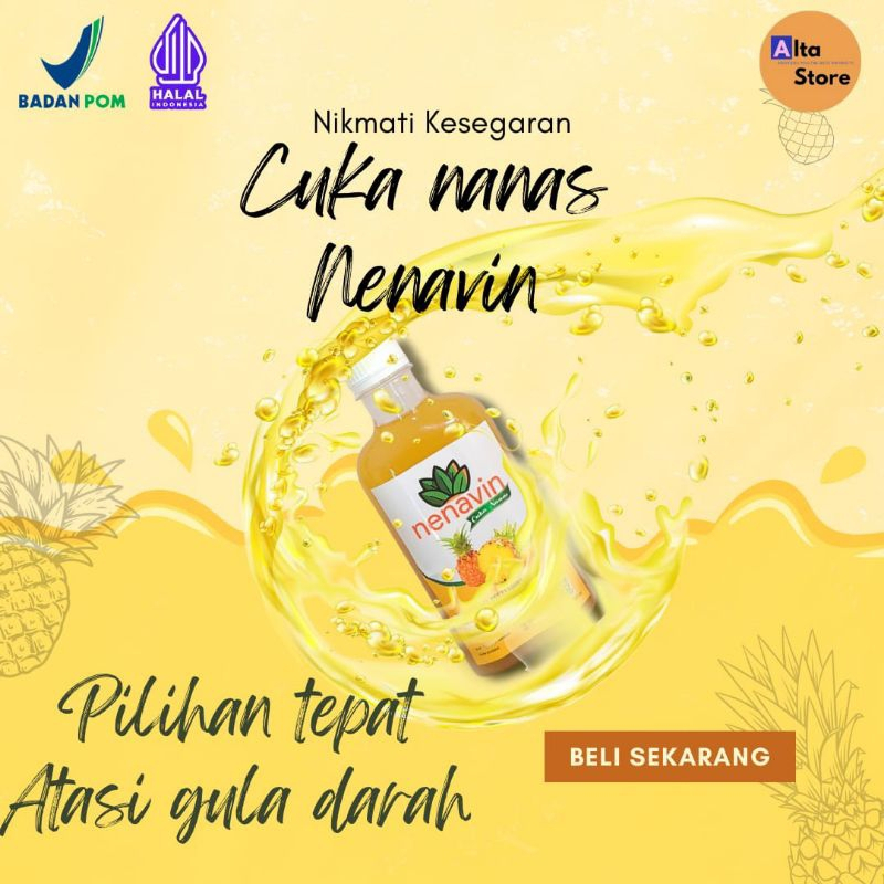 

Cuka Nanas Nenavin Fermentasi Meningkatkan Kesehatan Sistem Imun