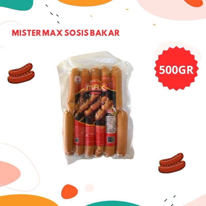 

MISTER MAX SOSIS BAKAR 500GR