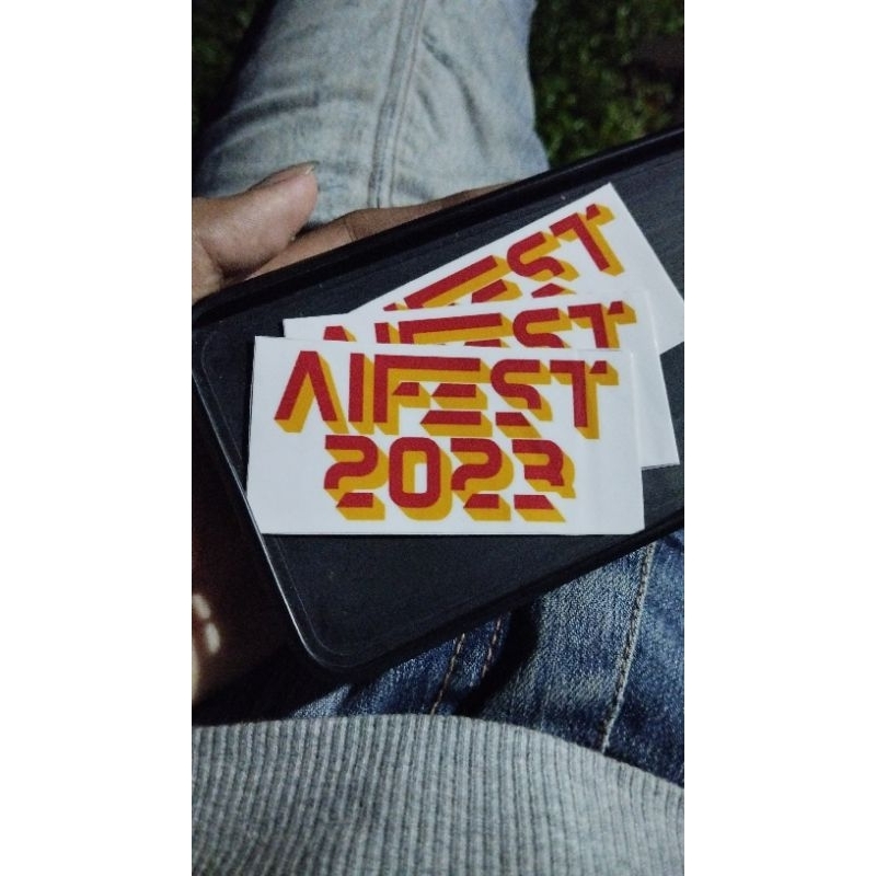 

stiker aifest uinam