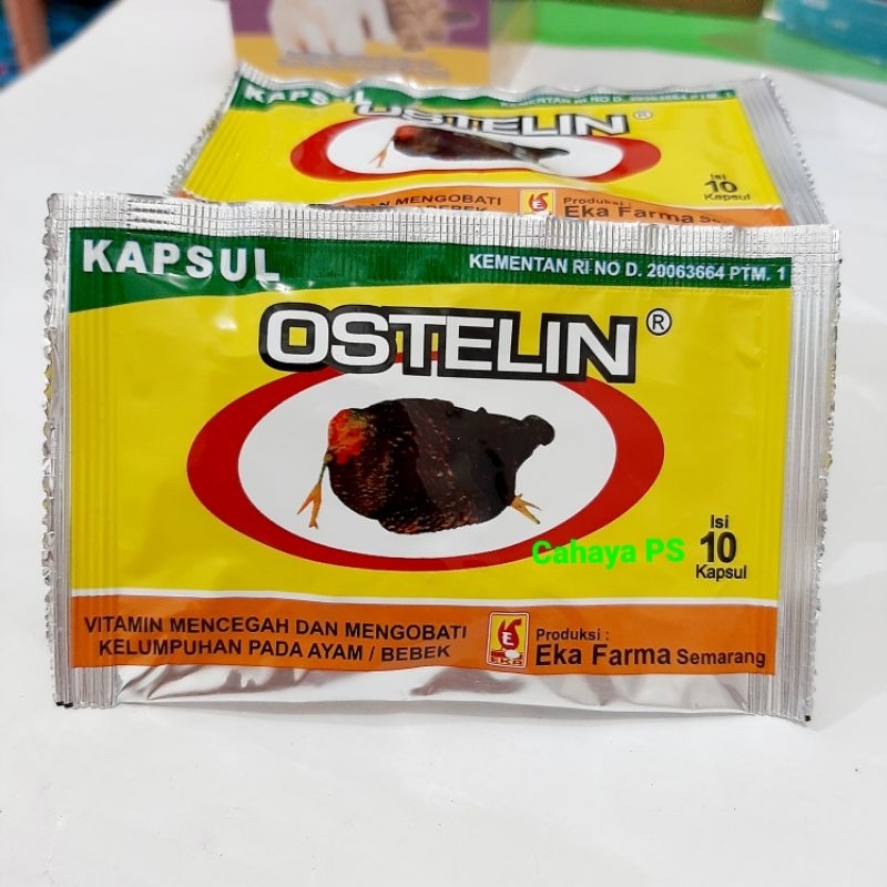 Ostelin kapsul (isi 10 kapsul )