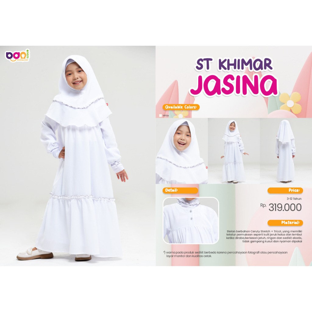 DISKON-ST KHIMAR JASINA-ORI BANI BATUTAA-RABBANI KIDS-