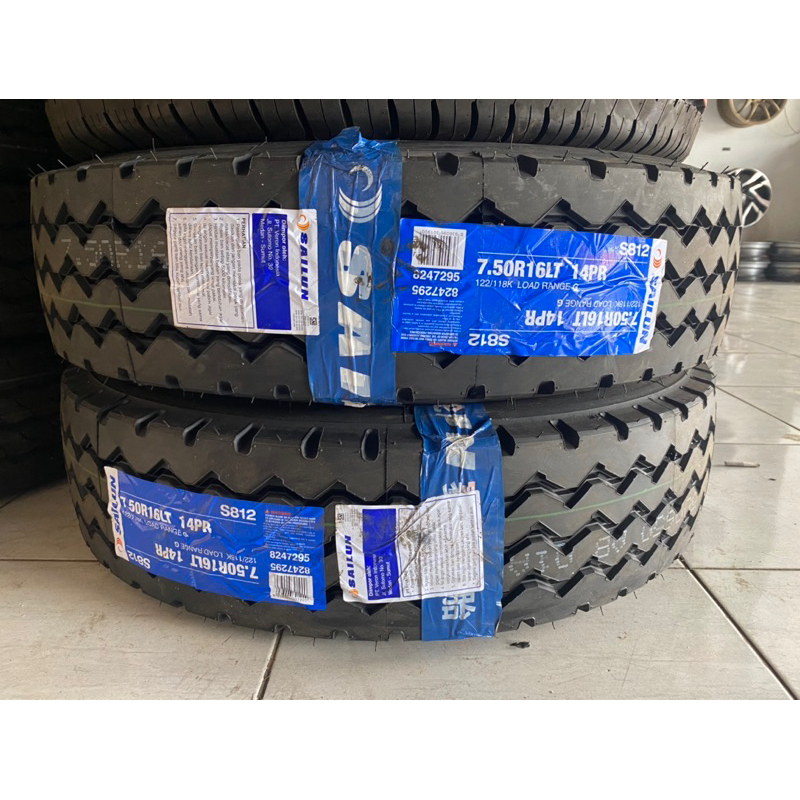 SAILUN S812 750 R16 KOMPLIT Truk muatan berat