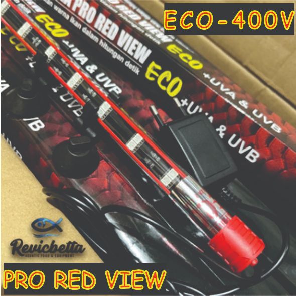 Kandila Pro Red View ECO PLUS ECO Day & Night 400V Lampu Celup aquarium super Red View Eco Day & Nig
