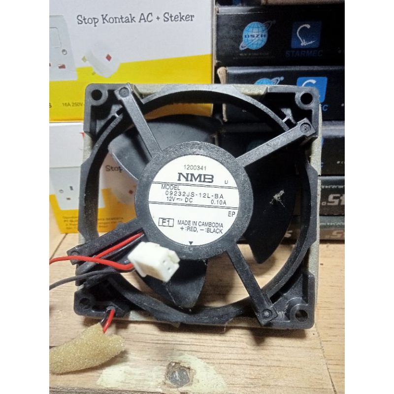 fan dc 12V kipas kulkas samsung,sharp 9x9cm original