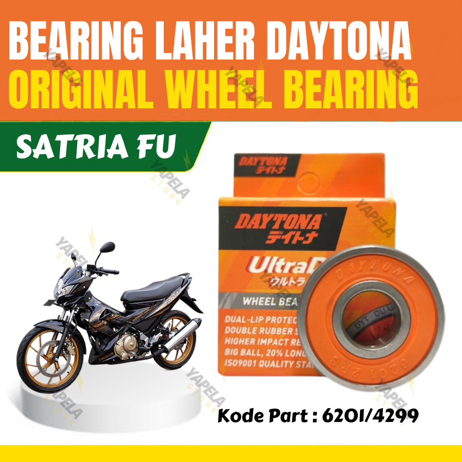 Bearing Laher Satria FU Original Daytona Racing Lahar 6201-2RS