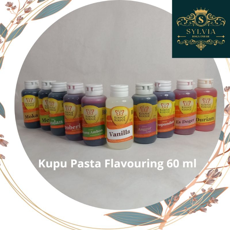 

Koepoe Koepoe / Kupu Perisa Kupu Pasta Flavouring 60 ml