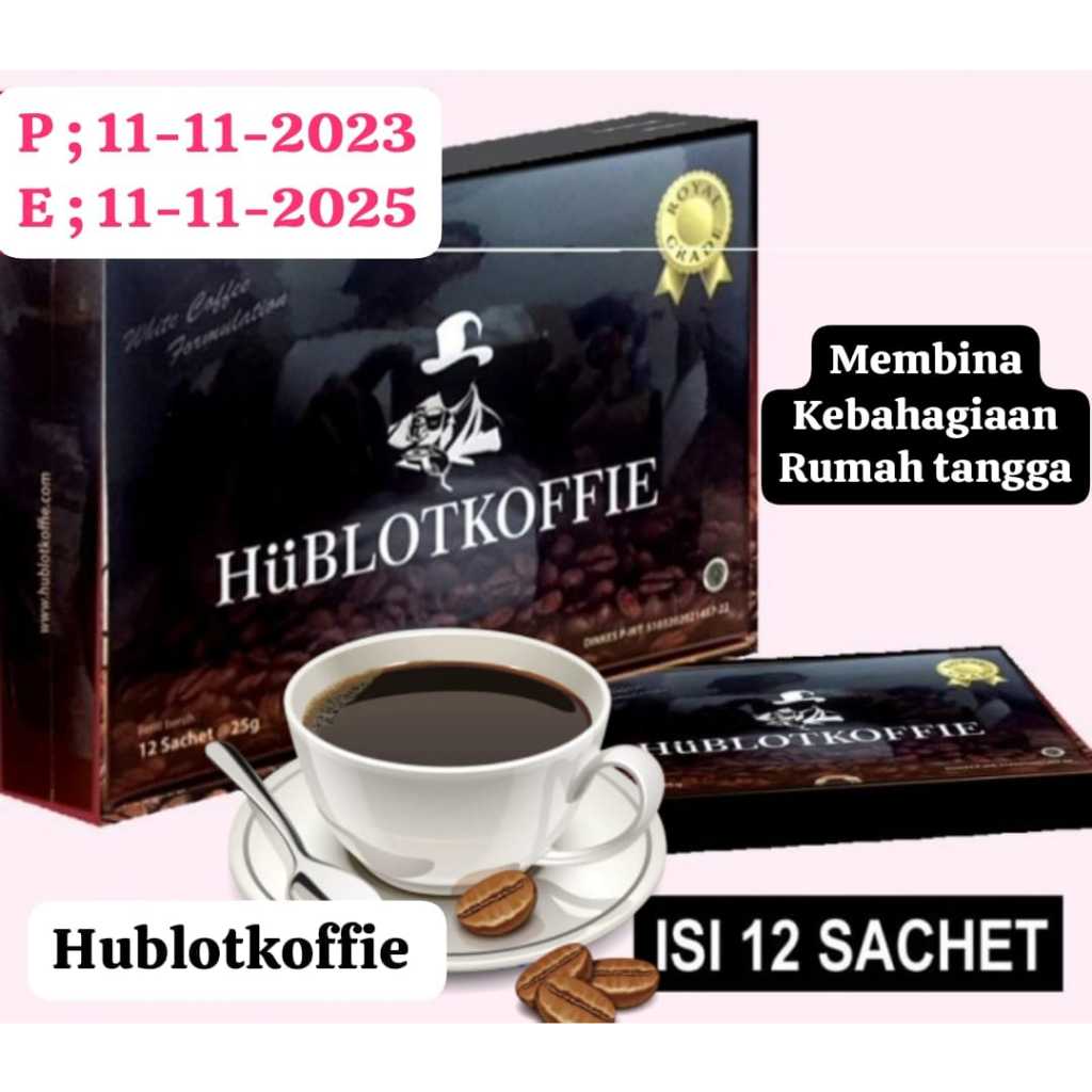 

Minuman Seduh Kopi Hublotkoffie Premium Hublot koffie