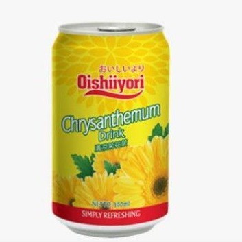 

MINUMAN KALENG RASA KRISAN / CHRYSANTEMUM OISHIIYORI 300ML DUS ISI 24