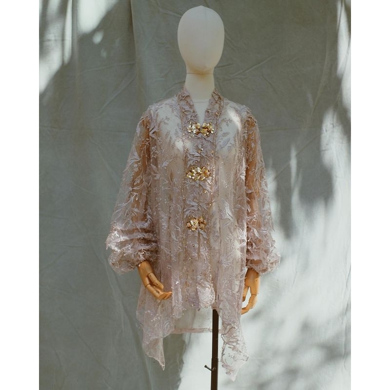 SEWA KEBAYA JALEELA RUNA KHAKI WISUDA GRADUATION LAMARAN TUNANGAN