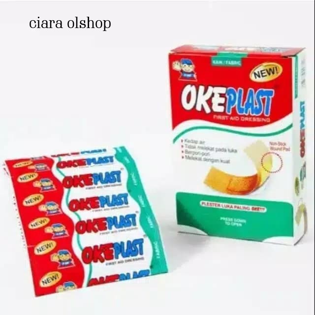 OkePlast / Oke Plast isi 100 lembar