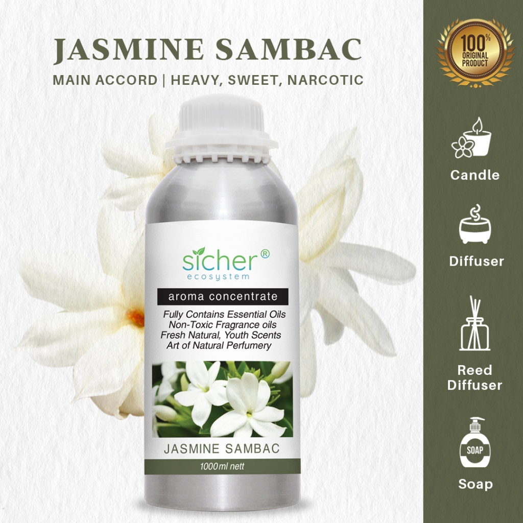 Sicher Fragrance Oil Jasmine Sambac 1000ml