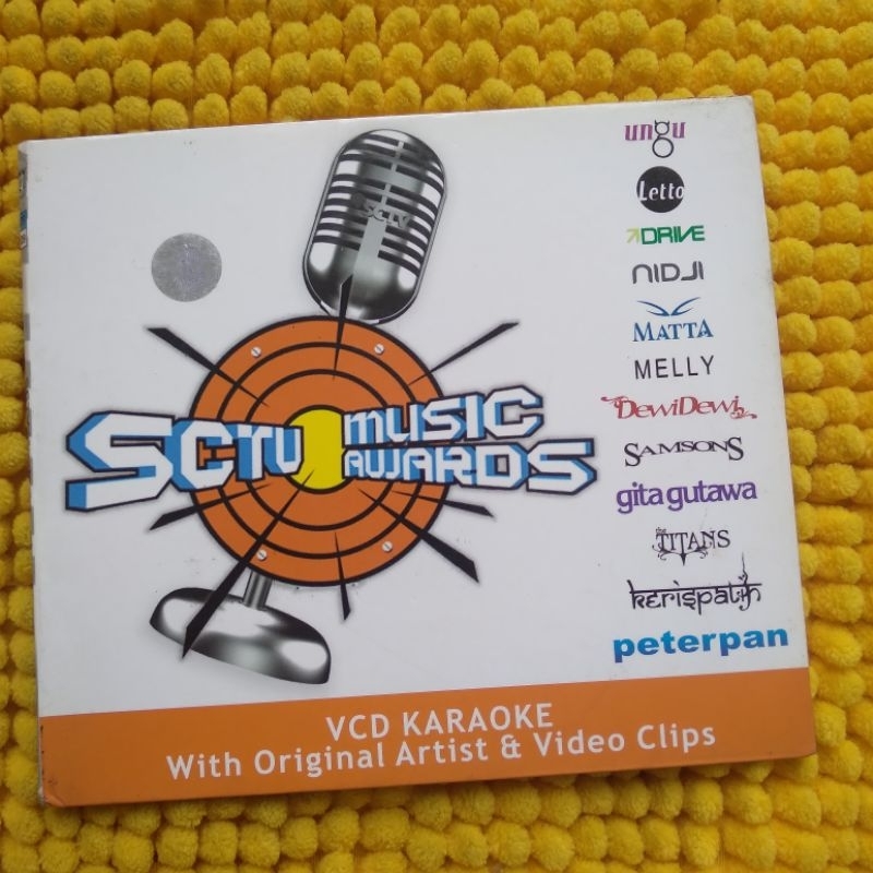 VCD KARAOKE SCTV MUSIC AWARDS (ORIGINAL)