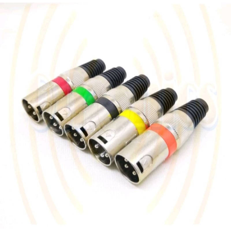 Jack speaker Jack Canon male 3pin