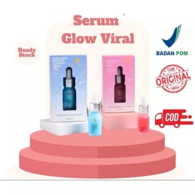 BRIGHTENING GLOW UP SERUM BY HOUSE OF BEAUTY, PURE WHITE BOOSTER GLOWTENING SERUM