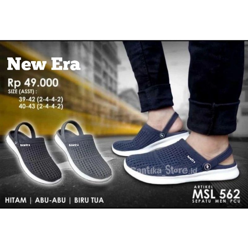 SEPATU Sandal Karet New Era Cowok-Cewek MB 6024