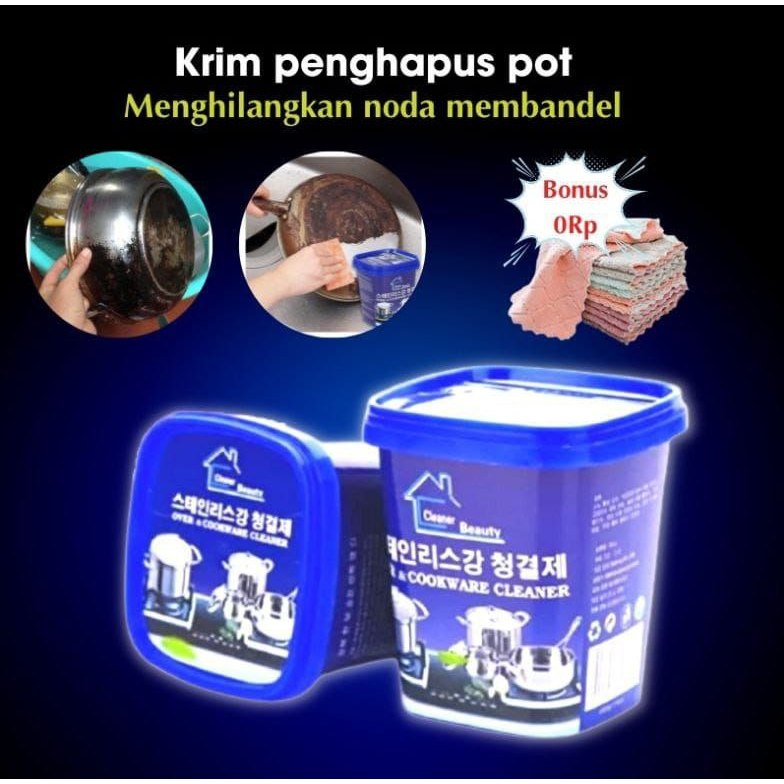 ALAT PEMBERSIH COOKWARE DAN OVEN / Korean Style Cleaner Beauty Oven And Cookware Cleaner / Krim Pemb
