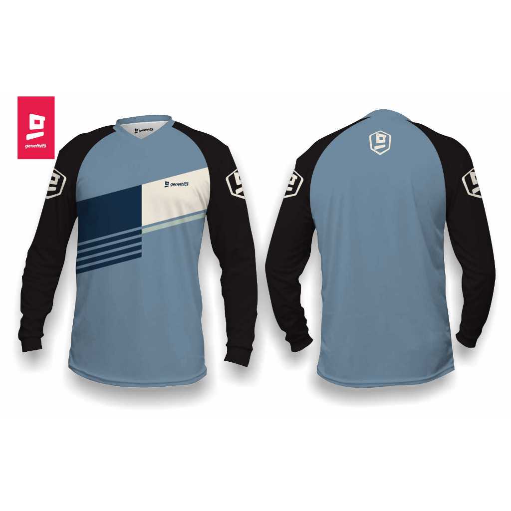 JERSEY SEPEDA DOWNHILL / MTB GENETHICS - JERSEY CUSTOM - DH23-040 - JERSEY DOWNHILL - JERSEY MTB