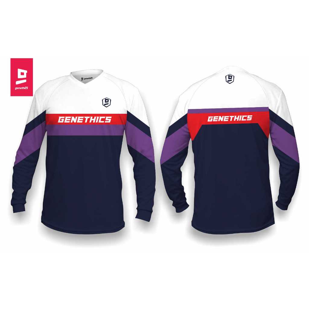 JERSEY SEPEDA DOWNHILL / MTB GENETHICS - JERSEY CUSTOM - DH23-045 - JERSEY DOWNHILL - JERSEY MTB