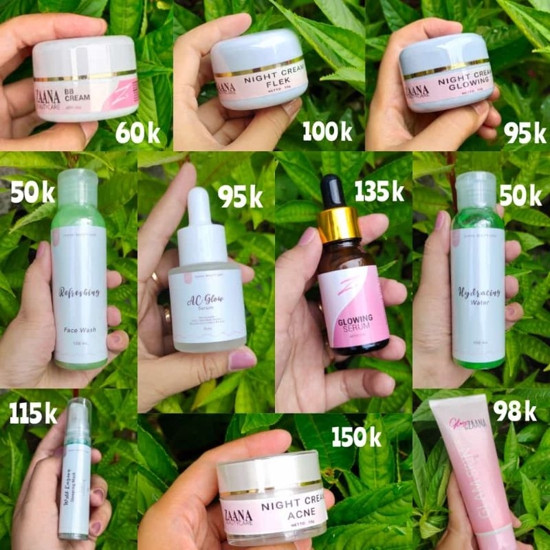 Zaana Beauty Care Paket Terpisah