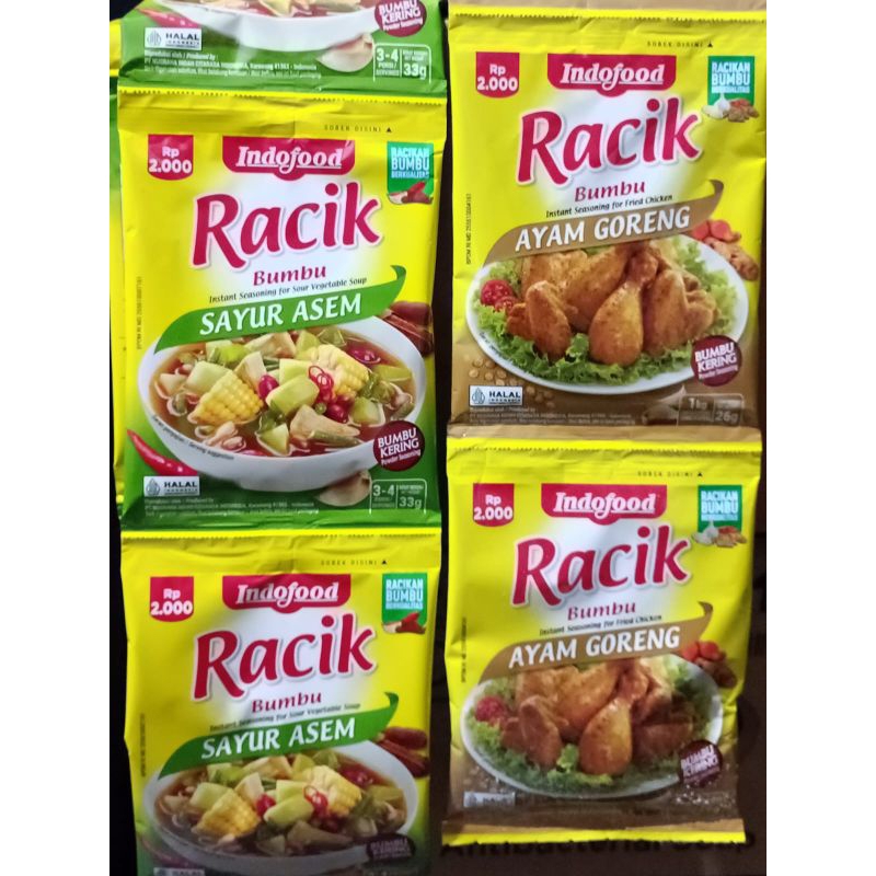 

Bumbu Racik Indofood Ayam Goreng / Sayur Asem