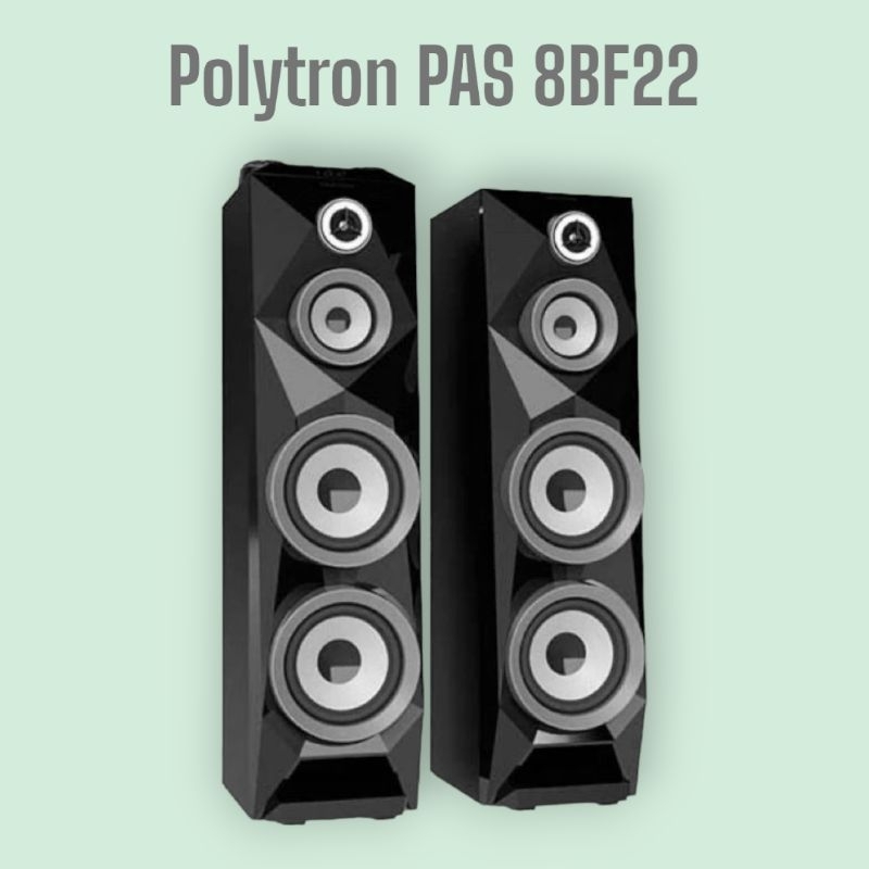 Speaker Aktif Polytron PAS 8BF22 / PAS8BF22 XBR Audio + Bluetooth