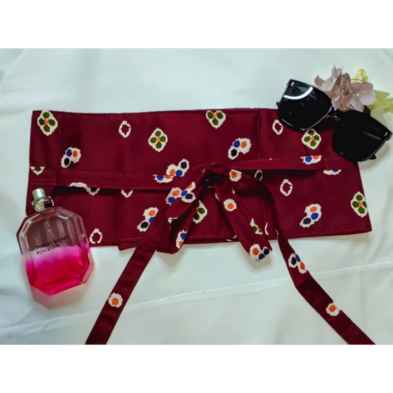 OBI BELT kain jumputan / Ikat Pinggang Wanita Murah