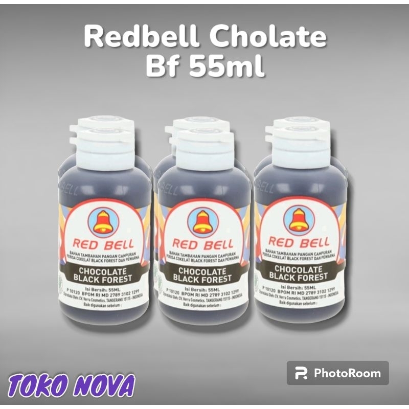 

Redbell Cholate black forest (BF) 55ml per SLOP isi 6pcs