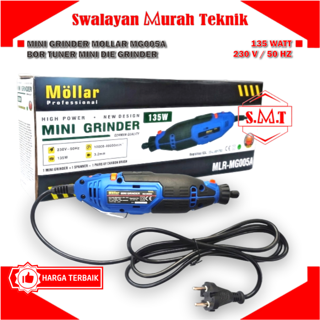 Mini Grinder MOLLAR MG005A Bor Tuner Mini Die Grinder