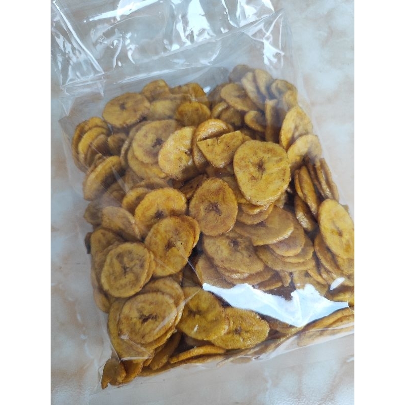 

Kripik pisang koin manis