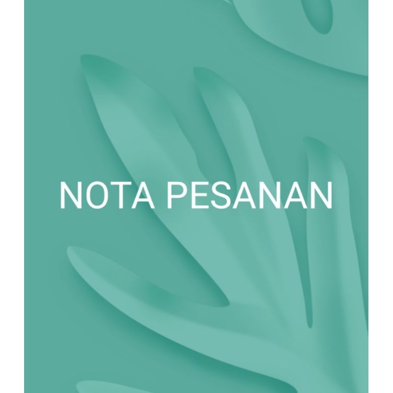 

NOTA PESANAN KERIPIK