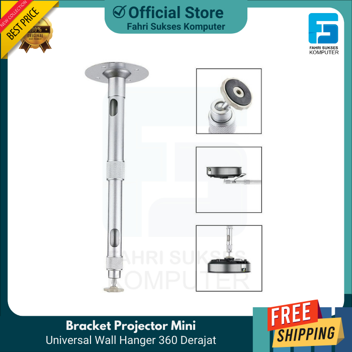Bracket Projector Mini Bracket Projektor Bracket LCD Proyektor 360