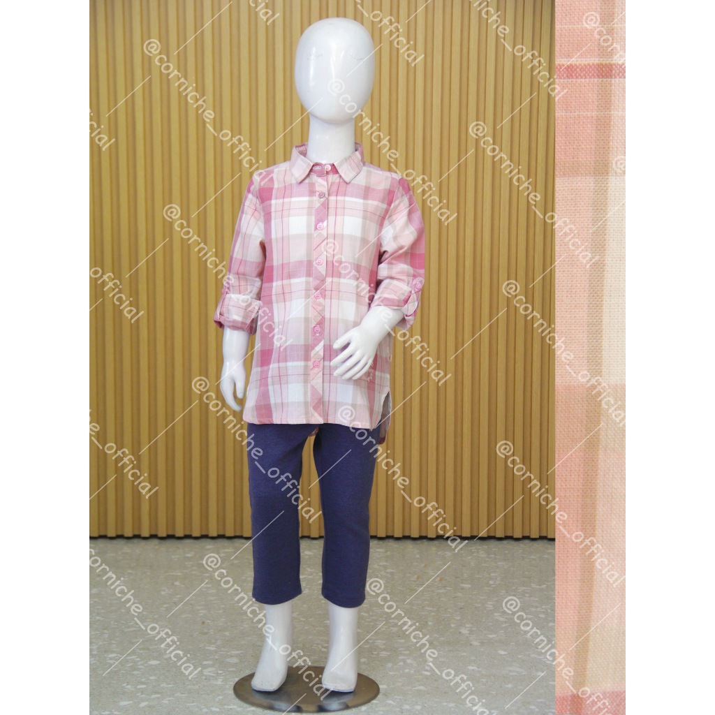 Corniche Kids Chico Shirt Kids Pink - TB K23279