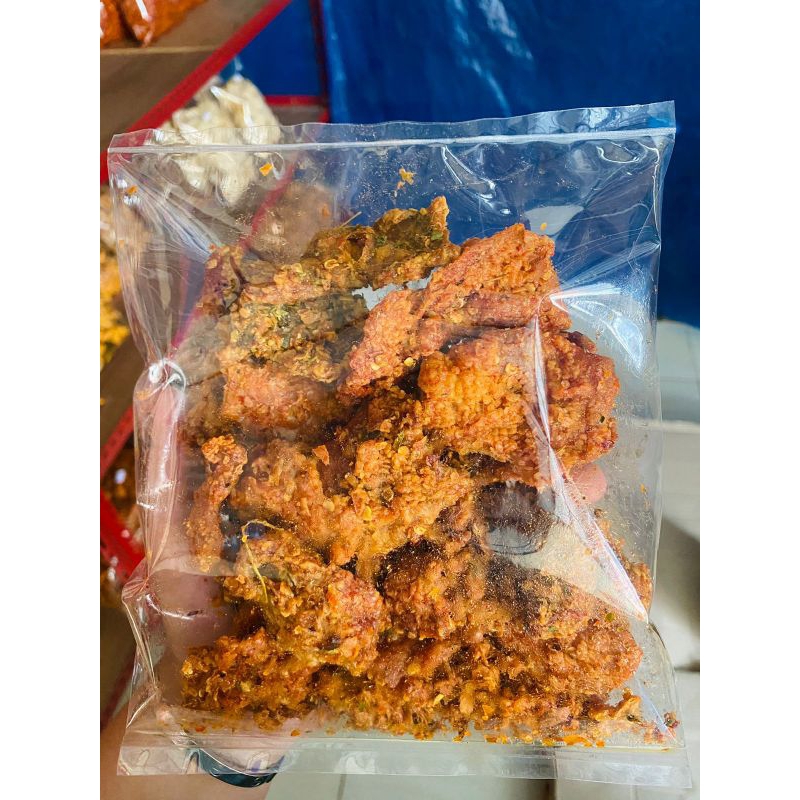 

Kulit Ayam bumbu cikruh kemasan