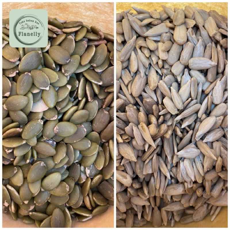 

Raw sunflower seed/Pumpkin seed (repack 250gr)