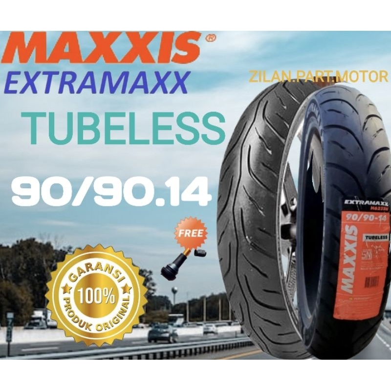 Ban tubeless MAXXiS EXTRAMAXX (90/90.14) free pentil