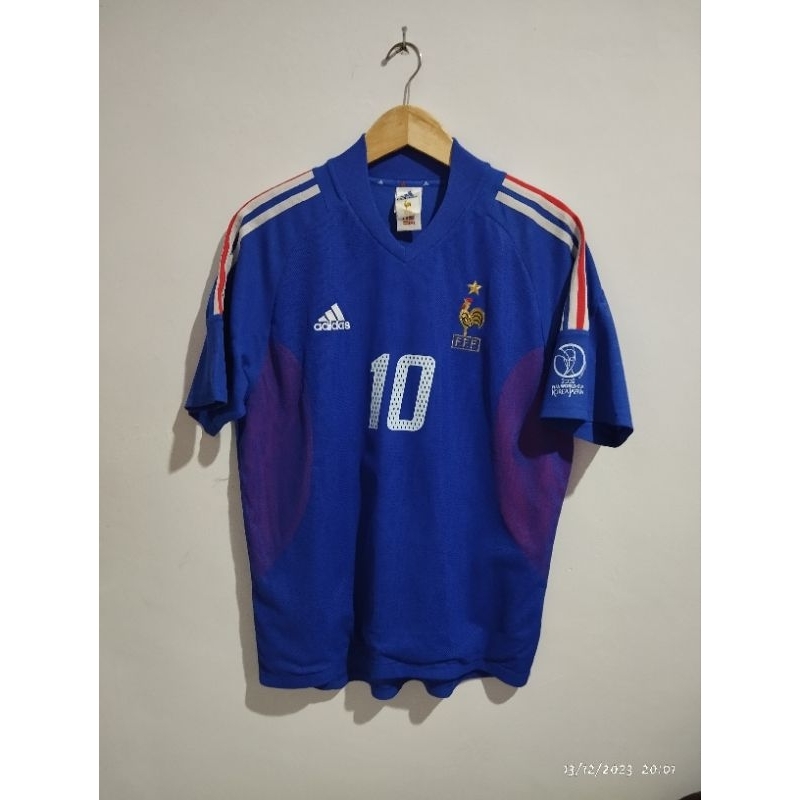 Jersey Perancis France piala dunia World Cup 2002 original