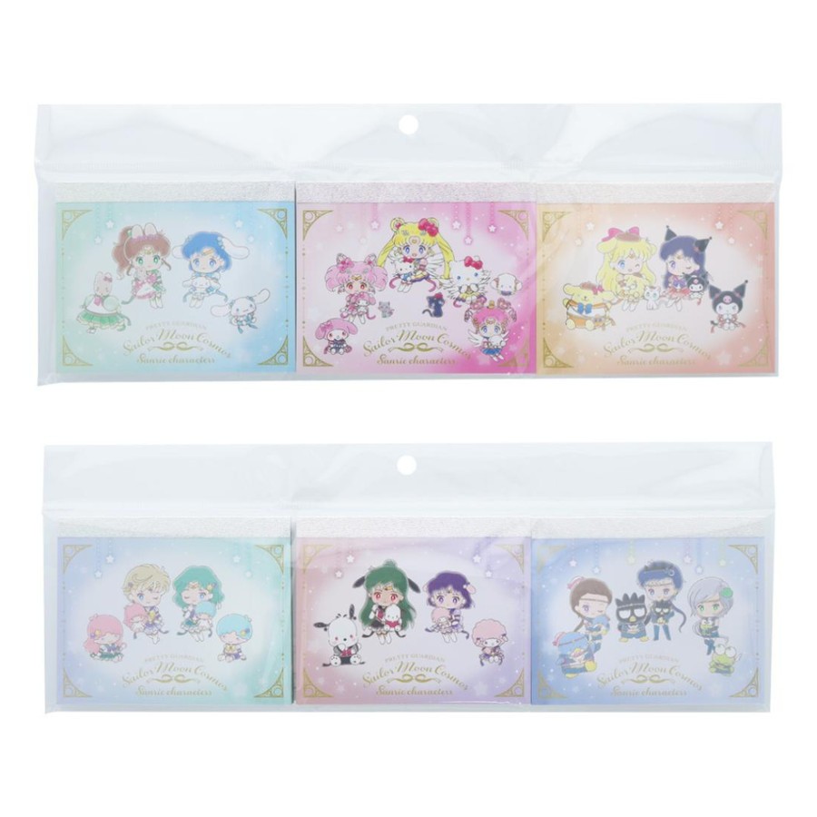 

Mini Memo Pad Set Sailor Moon x Sanrio Characters Note Limited Edition