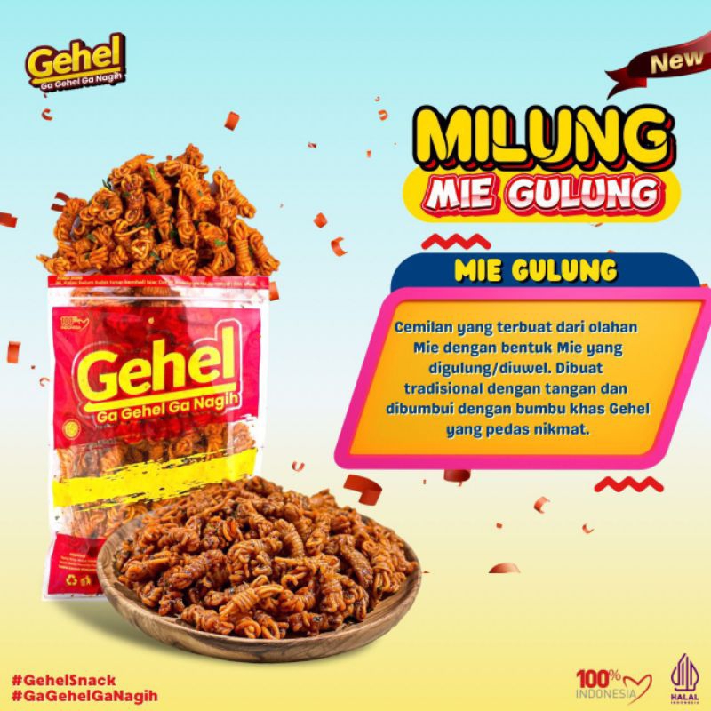 

Mie Gulung Gehel 200 gram