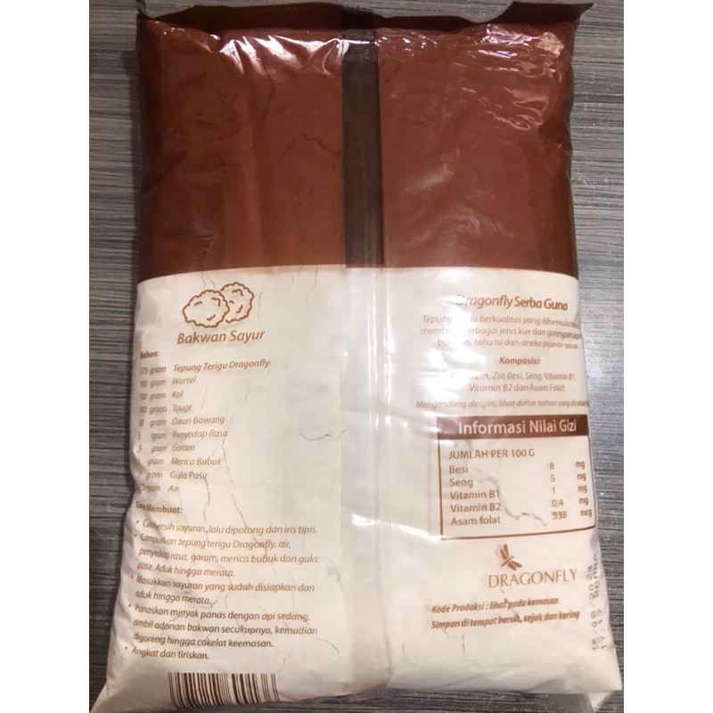 

Tepung Terigu Dragonfly 500G dan 1Kg enak gurih