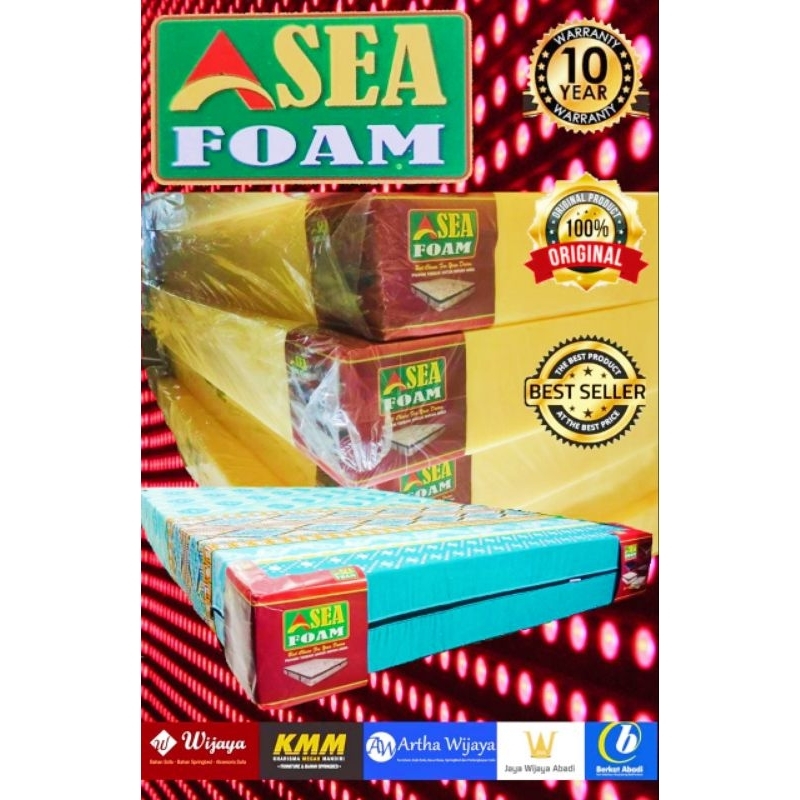 kasur busa asea foam new product 100% original product lisensi eropa kualitas topp free cover free b