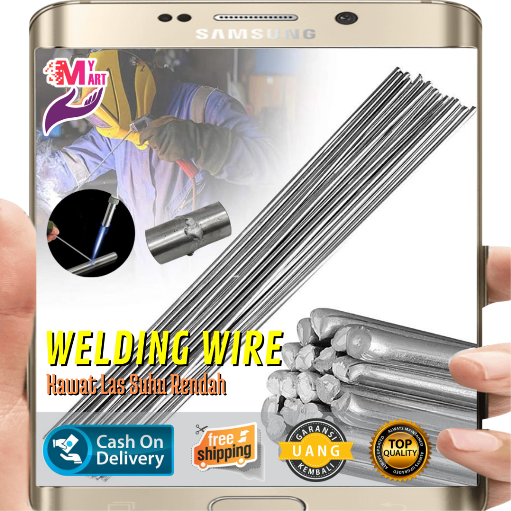 Kawat Las Aluminium Alloy Suhu Rendah - Kawat Las Material Aluminium Alloy Kuat Tahan Lama Awet