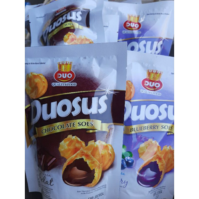 

(5 POUCH) DUOSUS KUE SUS KERING COKLAT VANILA DAN BLUEBERRY