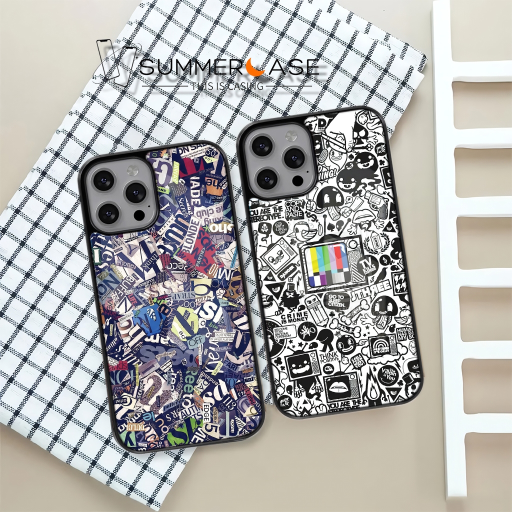 A103 SOFTCASE KACA GLOSSY IPHONE 15 PROMAX 15 PRO 15 ALL TYPE - CANTUMKAN TIPE HP DI CATATAN/DI CHAT