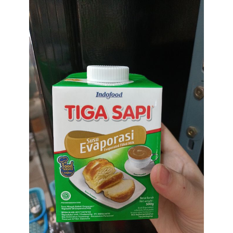 

Susu EVAPORASI Tiga Sapi 500ml