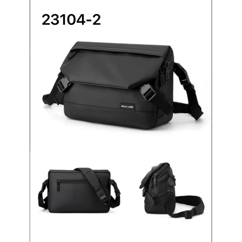 TAS SELEMPANG IMPOR  POLO LAN ORI WATERPROOF WLEGAN