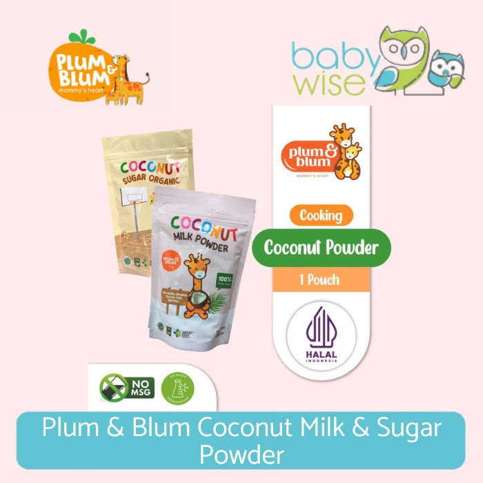 

Plum & Blum Coconut 150gr - Santan MPASI BB Booster